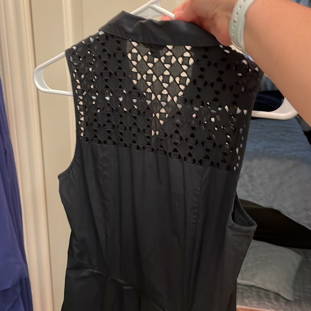 Ann Taylor size 4 Black Sleeveless Summer Dress